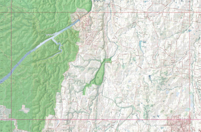 Getlost Map 9030-3S Warragamba Topographic Map V14d 1:25,000 NSW Preview 1