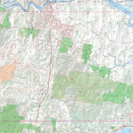 Getlost Map 9028-3S Nowra Topographic Map V14d 1:25,000 NSW Preview 1