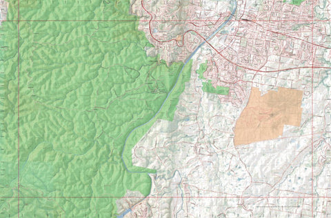 Getlost Map 9030-3N Penrith Topographic Map V14d 1:25,000 NSW Preview 1