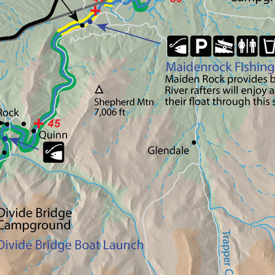 Big Hole River Montana Fishing Map - Fish Montana Preview 2