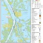 Lower Mississippi Chart 97 - River Mile 5.0 to 0 AHP / South West Pass 0 to 5.3 Preview 1