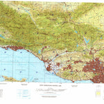 Los Angeles, 1990, 4th edition of JOG Air NI-11-4 at 250000 scale Preview 1