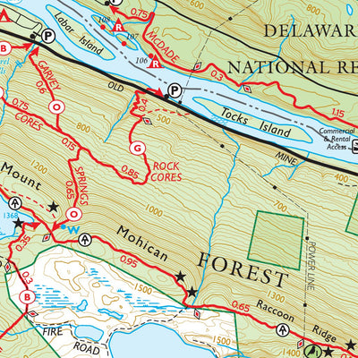 Delaware Water Gap & Kittatinny (Combined Map) : 2021 : Trail Conference Preview 3