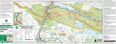 Delaware Water Gap & Kittatinny (South #1/Worthington - Map 120) : 2021 : Trail Conference Preview 1