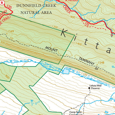 Delaware Water Gap & Kittatinny (South #1/Worthington - Map 120) : 2021 : Trail Conference Preview 2