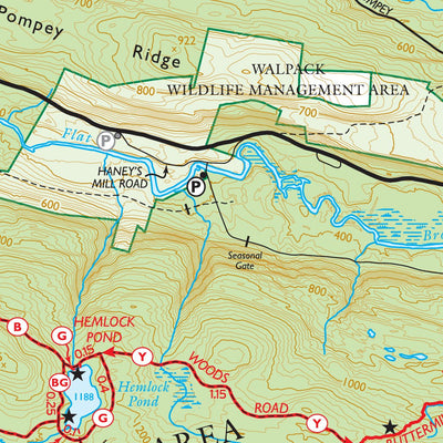 Delaware Water Gap & Kittatinny (South #2/Delaware Water Gap - Map 121) : 2021 : Trail Conference Preview 3