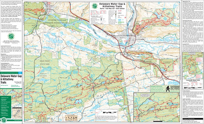 Delaware Water Gap & Kittatinny (North #2/High Point - Map 123) : 2021 : Trail Conference Preview 1