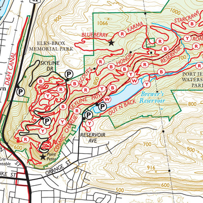 Delaware Water Gap & Kittatinny (North #2/High Point - Map 123) : 2021 : Trail Conference Preview 3