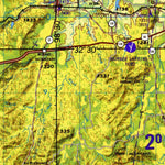 Abilene, 1977, 2nd edition of JOG Air NI-14-11 at 250000 scale Preview 3