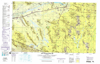 Ajo, 1991, 4th edition of JOG Air NI-12-10 at 250000 scale Preview 1