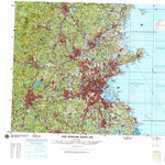 Boston, 1990, 2nd edition of JOG Air NK-19-4 at 250000 scale Preview 1