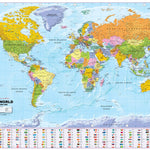 XYZ World Political 1:30m iMap - 2021 Edition Preview 1