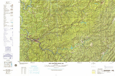 Charleston, 1989, 4th edition of JOG Air NJ-17-5 at 250000 scale Preview 1