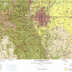 Denver, 1989, 2nd edition of JOG Air NJ-13-2 at 250000 scale Preview 1