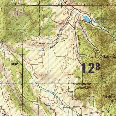 Denver, 1989, 2nd edition of JOG Air NJ-13-2 at 250000 scale Preview 3