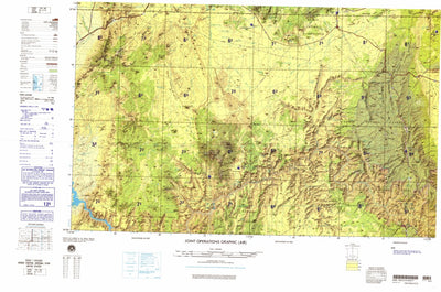 Grand Canyon, 1988, 3rd edition of JOG Air NJ-12-10 at 250000 scale Preview 1