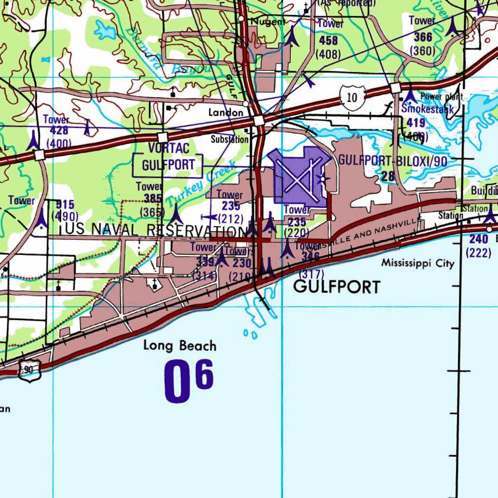 Mobile, 1982, 2nd edition of JOG Air NH-16-4 at 250000 scale Map