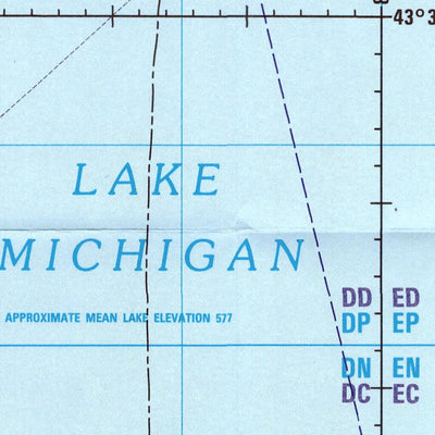 Milwaukee, 1990, 2nd edition of JOG Air NK-16-2 at 250000 scale Preview 2