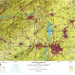 Charlotte, 1996, 4th edition of JOG Air NI-17-2 at 250000 scale Preview 1