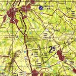 Charlotte, 1996, 4th edition of JOG Air NI-17-2 at 250000 scale Preview 2