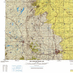 Cheyenne, 1988, 1st edition of JOG Air NK-13-8 at 250000 scale Preview 1