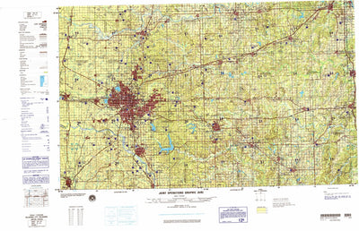 Oklahoma City, 1991, 5th edition of JOG Air NI-14-3 at 250000 scale Preview 1