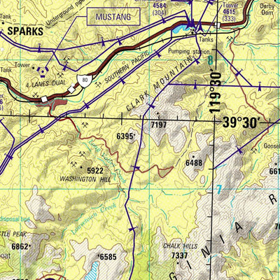 Reno, 2000, 3rd edition of JOG Air NJ-11-1 at 250000 scale Preview 3