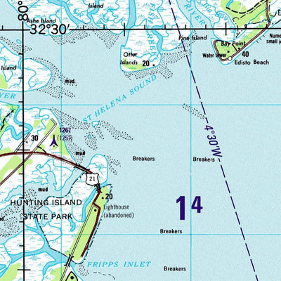 Savannah, 1988, 4th edition of JOG Air NI-17-11 at 250000 scale Preview 3
