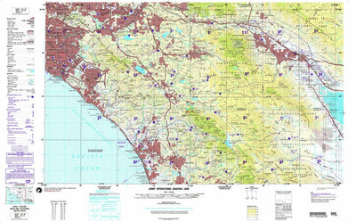 Santa Ana, 1999, 4th edition of JOG Air NI-11-8 at 250000 scale Preview 1