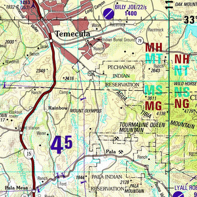 Santa Ana, 1999, 4th edition of JOG Air NI-11-8 at 250000 scale Preview 2