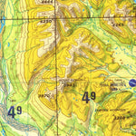 Talkeetna, 1986, 3rd edition of JOG Air NP-5,6-6 at 250000 scale Preview 2