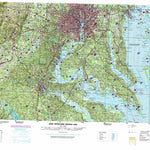 Washington D.C., 1990, 4th edition of JOG Air NJ-18-4 at 250000 scale Preview 1