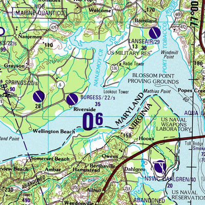 Washington D.C., 1990, 4th edition of JOG Air NJ-18-4 at 250000 scale Preview 2