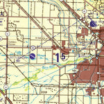 Bakersfield, 1991, 4th edition of JOG Air NI-11-1 at 250000 scale Preview 2
