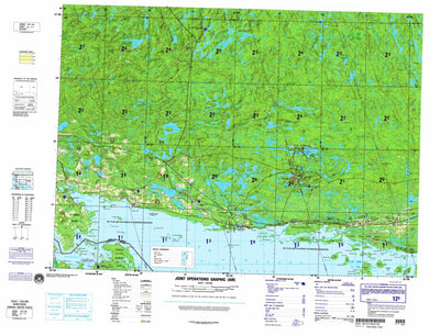 Blind River, 1999, 1st edition of JOG Air NL-17-4 at 250000 scale Preview 1