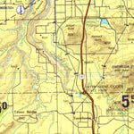 Bend, 1984, 1st edition of JOG Air NL-10-12 at 250000 scale Preview 2