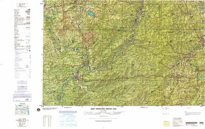 Clarksburg, 1990, 4th edition of JOG Air NJ-17-2 at 250000 scale Preview 1