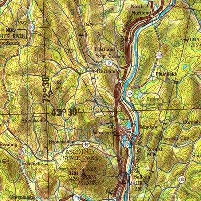 Glens Falls, 1983, 1st edition of JOG Air NK-18-3 at 250000 scale Preview 3