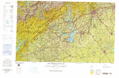 Greenville, 1984, 3rd edition of JOG Air NI-17-4 at 250000 scale Preview 1