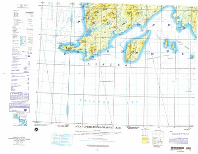 Hagemeister Island, 1989, 2nd edition of JOG Air NO-4-4 at 250000 scale Preview 1