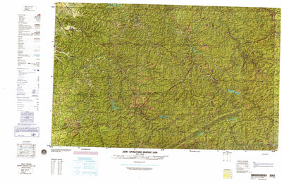Jenkins, 1989, 3rd edition of JOG Air NJ-17-7 at 250000 scale Preview 1