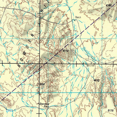 Jordan Valley, 1986, 1st edition of JOG Air NK-11-5 at 250000 scale Preview 3