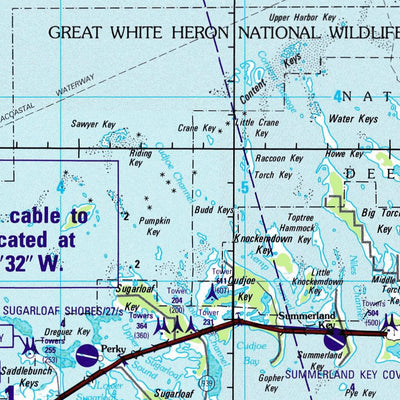 Key West, 1992, 2nd edition of JOG Air NG-17-11 at 250000 scale Preview 3