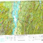 Lake Champlain, 1980, 2nd edition of JOG Air NL-18-12 at 250000 scale Preview 1