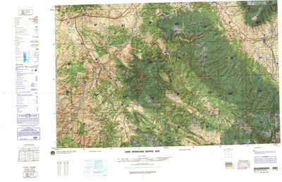Moab, 1989, 3rd edition of JOG Air NJ-12-6 at 250000 scale Preview 1