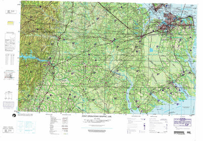 Norfolk, 1977, 2nd edition of JOG Air NJ-18-10 at 250000 scale Preview 1