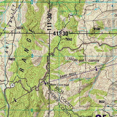 Ogden, 1989, 1st edition of JOG Air NK-12-8 at 250000 scale Preview 3