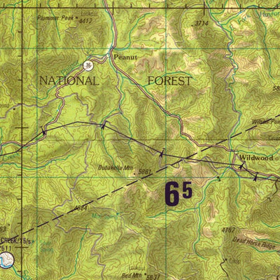 Redding, 1984, 1st edition of JOG Air NK-10-11 at 250000 scale Preview 2