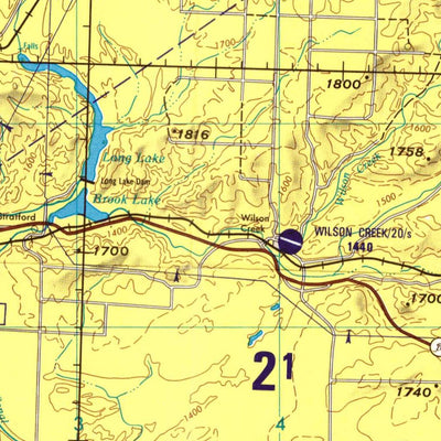 Ritzville, 1983, 2nd edition of JOG Air NL-11-1 at 250000 scale Preview 2