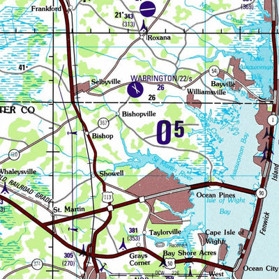 Salisbury, 1988, 2nd edition of JOG Air NJ-18-5 at 250000 scale Preview 2